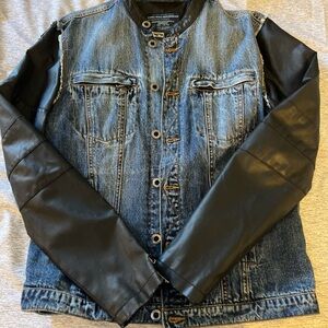 Zara men’s racer jacket Mens Sz large